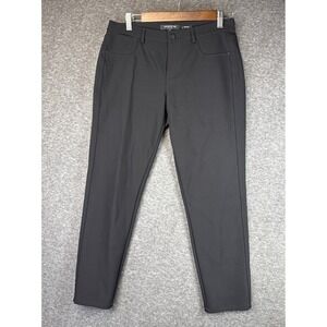 Lafayette 148 Mercer Black Stretch Pants Womens Size 6 Quiet Luxury Minimalistic